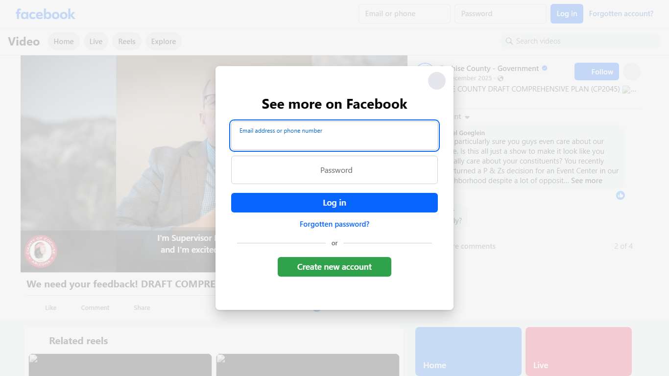 📊 COCHISE COUNTY DRAFT COMPREHENSIVE PLAN (CP2045) 📊 🔸 Public Review & Comment The Cochise County Comprehensive Plan is the County’s long-range guide for future growth, development, and conservation. It establishes a shared vision - supported by goals and policies - that direct how the County will manage land use, infrastructure, natural resources, and community needs. The current Comprehensive Plan was adopted in 2015 and, under Arizona law, must be updated every ten years. A draft updated Plan
